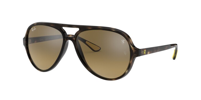 Ray-Ban RB 4125M F6093K 57 Ferrari Erkek Güneş Gözlüğü - 1