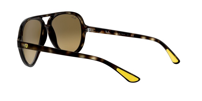 Ray-Ban RB 4125M F6093K 57 Ferrari Erkek Güneş Gözlüğü - 4