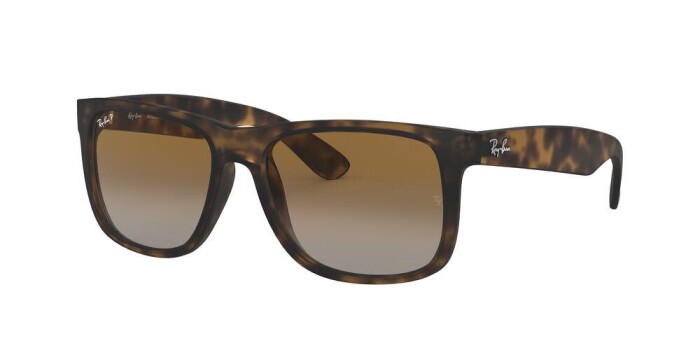 RAY-BAN RB 4165 865/T5 55 JUSTIN CLASSIC Unisex Köşeli Güneş Gözlüğü - 1