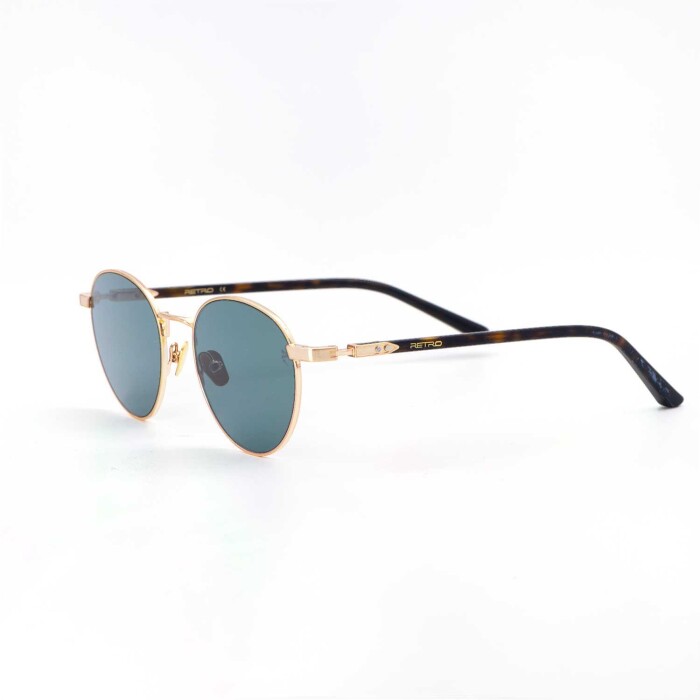 RETRO OXFORD I C02 51 Unisex Yuvarlak Güneş Gözlüğü - RETRO