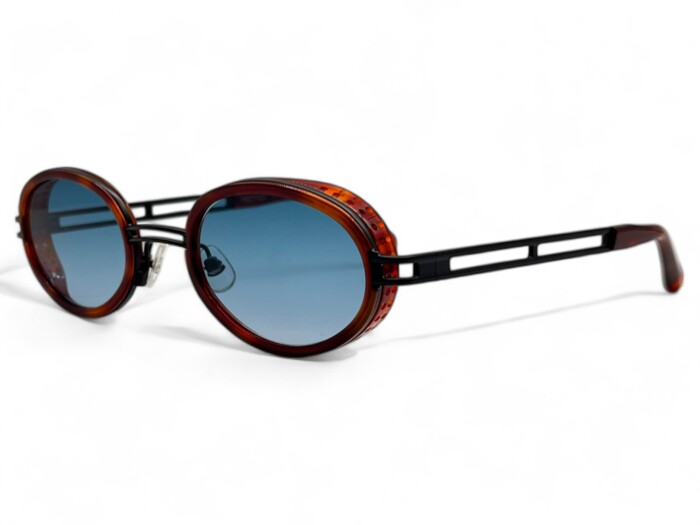 RETRO PETRA III C04 MAVİ DEG. Unisex Güneş Gözlüğü - 1
