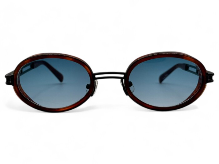 RETRO PETRA III C04 MAVİ DEG. Unisex Güneş Gözlüğü - 2