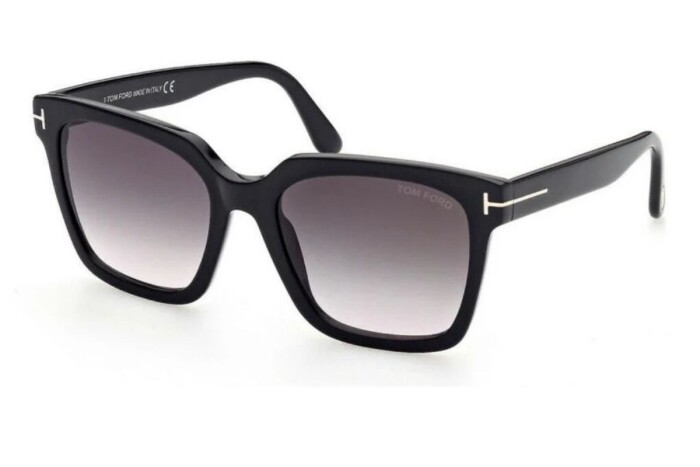 TOM FORD TF 0952 01B 55 Kadın Güneş Gözlüğü - TOM FORD