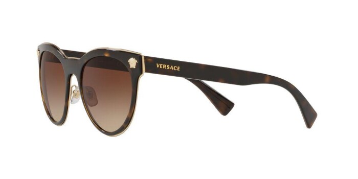 VERSACE VE 2198 125213 54 Kadın Yuvarlak Güneş Gözlüğü - 2