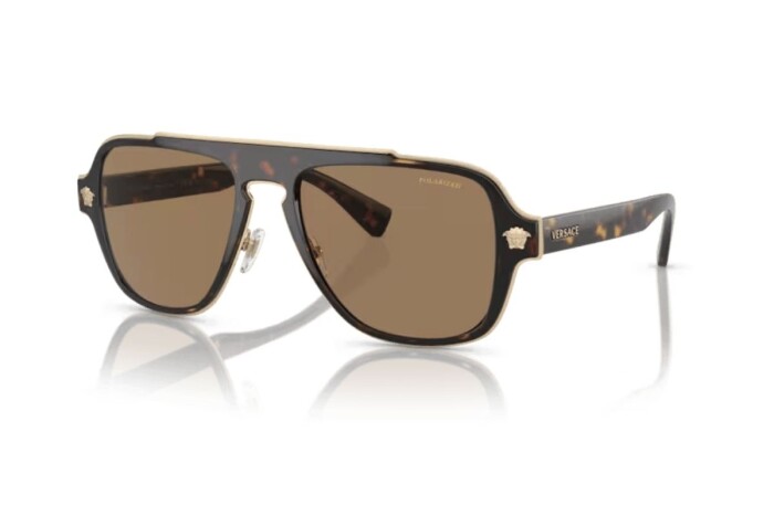 VERSACE VE 2199 1252LA 56 Unisex Güneş Gözlüğü - VERSACE