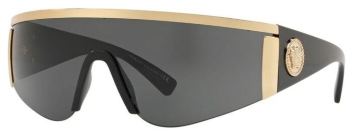 VERSACE VER 2197 100087 40 Unisex Köşeli Güneş Gözlüğü - VERSACE