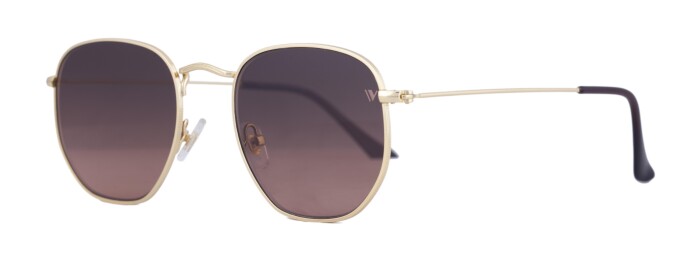 VINTAGE VTS 0201 C09 51 Unisex Oval Güneş Gözlüğü - VINTAGE